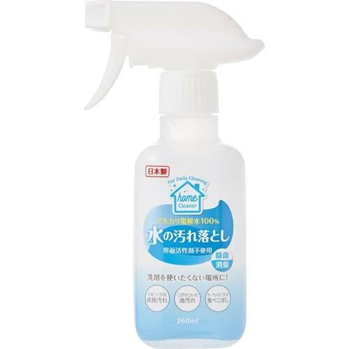 まんべんなく落ちるセリア(イマックス)「アルカリ電解水100% 水の汚れ落とし」 アルカリ電解水おすすめ イメージ