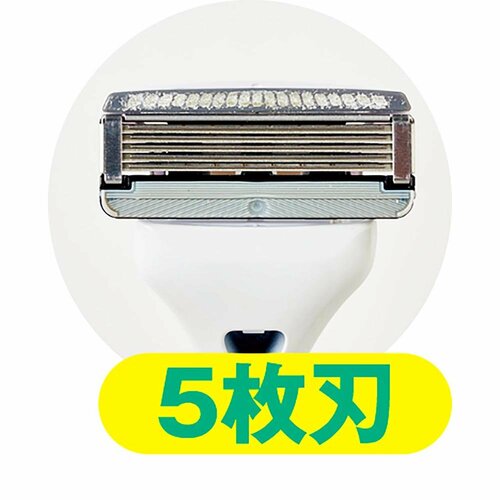 T字カミソリおすすめ シック ハイドロ５ナチュラル ホルダー イメージ2