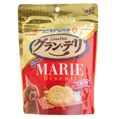 犬用おやつおすすめ ユニ・チャーム グラン・デリ ワンちゃん専用 マリービスケット イメージ