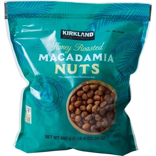 35位: カークランドシグネチャー「ハニーローストマカダミアナッツ」 コストコ食品おすすめ イメージ