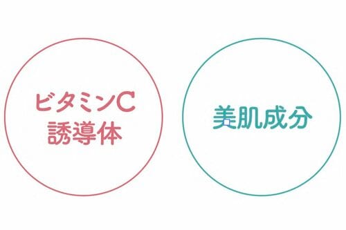 2種類のビタミンCが毛穴にアプローチ! イメージ