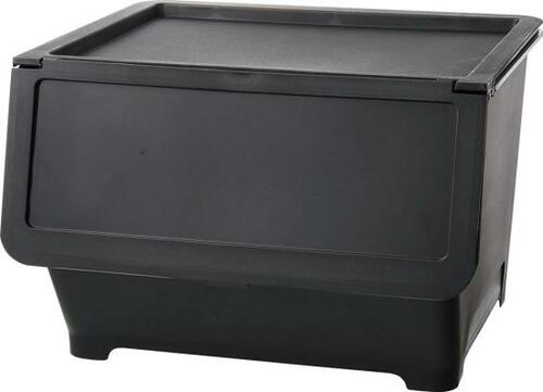 衣類は投げ入れる！ IKEA「FIRRAふた付きボックス」 イメージ