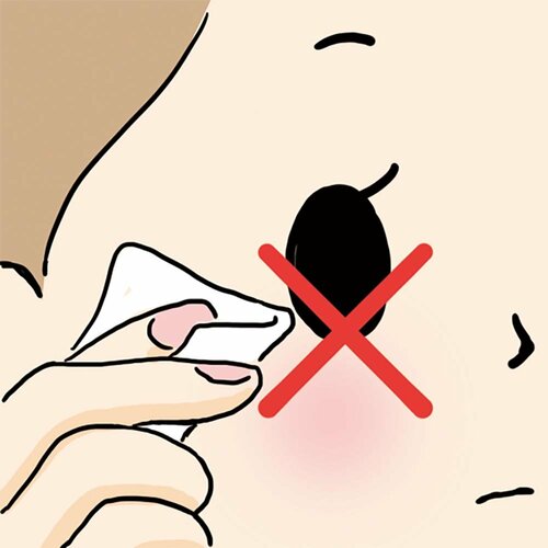すぐにティッシュで拭くのはNG ドライアイ用目薬おすすめ イメージ
