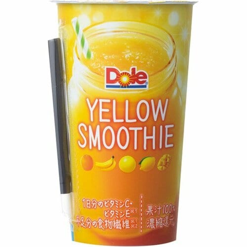 雪印メグミルク:Dole イエロースムージー:グリーンスムージー