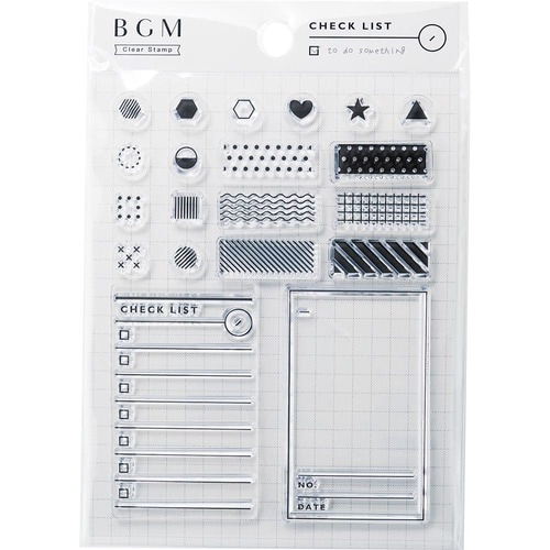 チェックリストも作れるタイプ BGM「クリアスタンプ チェック」 イメージ