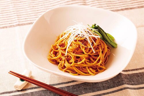 キッコーマン「大豆麺 汁なし担々麺風」 イメージ2