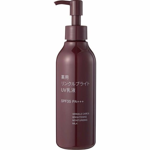 SPF30前後の日焼け止めおすすめ 無印良品 薬用リンクルブライトUV乳液 イメージ