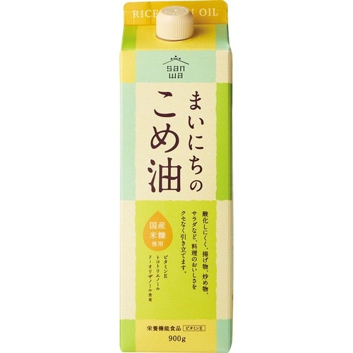 米油おすすめ 三和油脂 まいにちのこめ油 イメージ