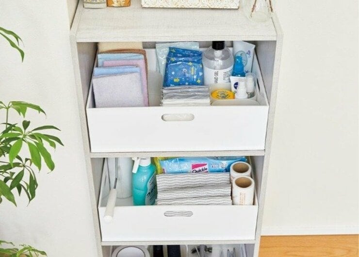 定番ニトリのインボックスは何位？ リビング収納におすすめなフタなし浅型5製品を比較