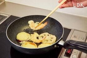 サクサク天ぷらを大さじ5の油で！「焼き天ぷらの素」が爆誕しています。LDKが紹介
