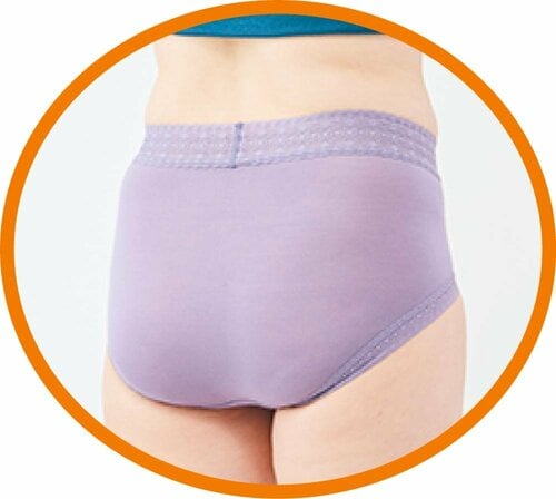 キレイ見え:ヒップかぶりがよくお尻の段差はなし ハイウエストショーツおすすめ イメージ