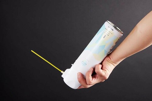 自由自在に噴射できる イメージ