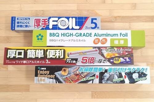 破れにくい厚手タイプはBBQにも大活躍! イメージ