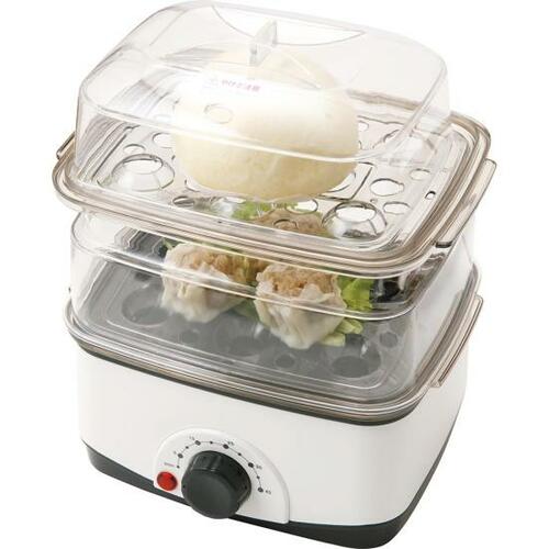 見た目を裏切る本格派！サンコー「卓上ひとりフードスチーマー」 イメージ