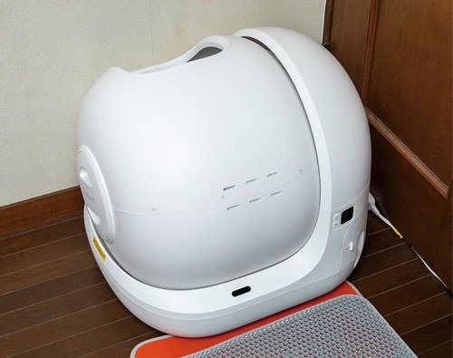 2:ネコの排泄後に自動清掃 猫用トイレおすすめ イメージ