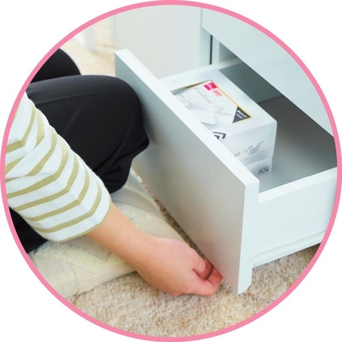 鏡や引き出しの位置が使いにくい LOWYAの家具おすすめ イメージ2