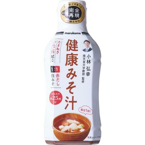 レトルトカレーにちょい足しもいい マルコメ「液みそ 健康みそ汁」 イメージ