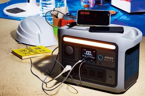 安心の10ポート搭載のポータブル電源 防災グッズおすすめ イメージ