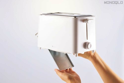 掃除の時は持ち上げて ポップアップトースターおすすめ イメージ