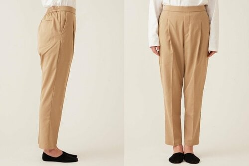 選び方2：体形カバー レディースイージーケアパンツおすすめ イメージ