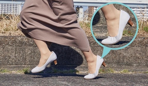 歩行・走行:◯ パンプスおすすめ イメージ