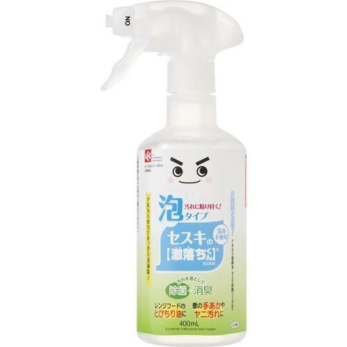 濃密な泡で汚れを分解!レック 泡タイプ「セスキの【激落ちくん】」 アルカリ電解水おすすめ イメージ