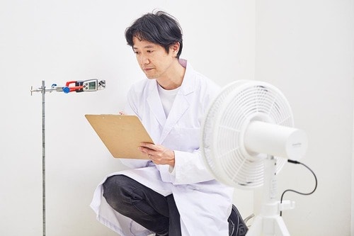 テスト2：風速×範囲 扇風機おすすめ イメージ