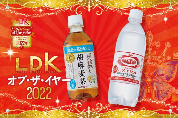 機能性飲料のおすすめは「ウィルキンソン」と「胡麻麦茶」おいしく健康に【LDKベストバイ2022】