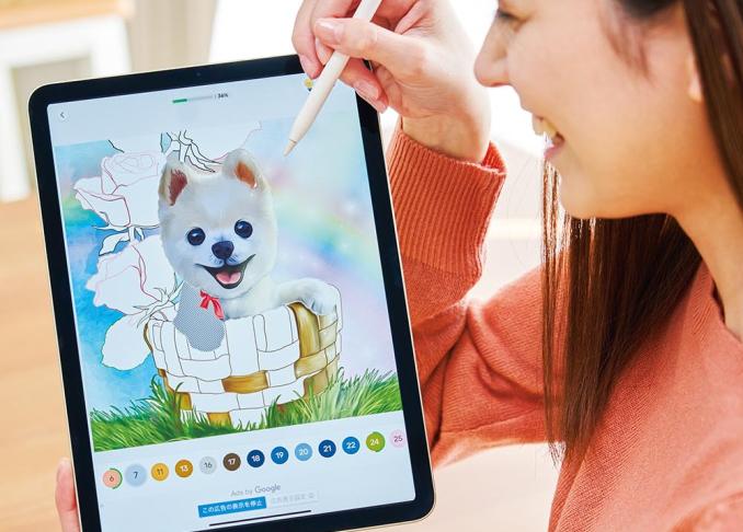 【iPad大活用】塗り絵アプリのおすすめ3選｜『家電批評』が紹介