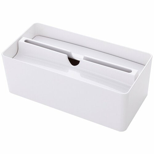 ペーパータオルホルダーおすすめ オカ fill+fit ペーパータオルケース リップタイプ ホワイト イメージ1