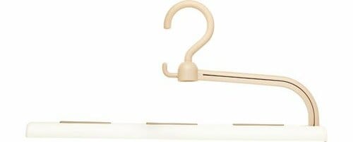 セリア:省スペースシリーズ スラックスハンガー