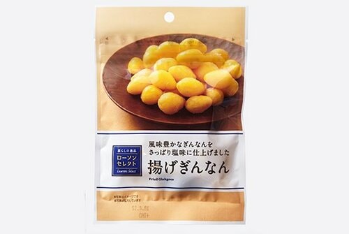 ローソンセレクト:揚げぎんなん 30g:おつまみ