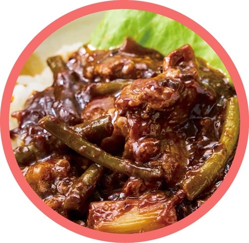 冷凍食品おすすめ 日本ハム冷凍食品 中華の名店 四川飯店監修 回鍋肉風 豚肉の辛味噌炒め 飯の具 イメージ2