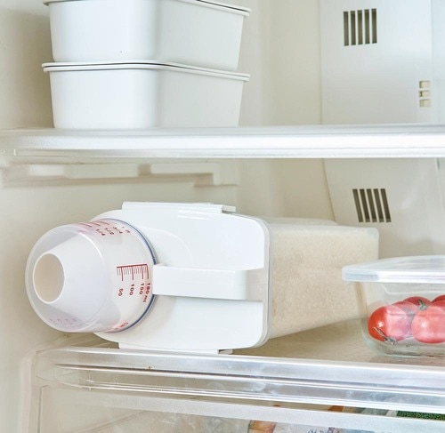 フタは1合ずつ量れる計量器 ニトリの便利グッズおすすめ イメージ2