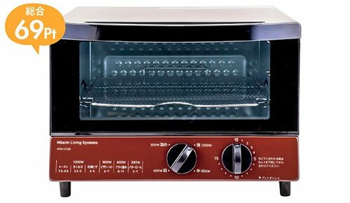 トースター:トースト:パン:調理家電:絶品:日立:オーブントースター HTO-CF20