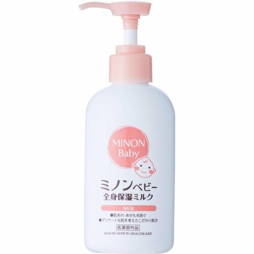 ベビーローションおすすめ ミノン ミノンベビー全身保湿ミルク イメージ