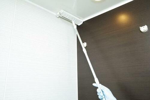 【ハウツー】天井は「フロアワイパー＆カビとり剤」でスッキリ イメージ2