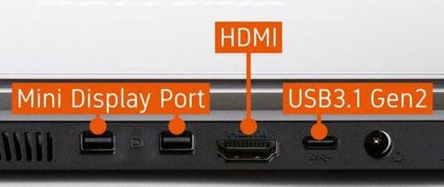 インターフェース：邪魔になりやすい配線は背面端子で解決 イメージ