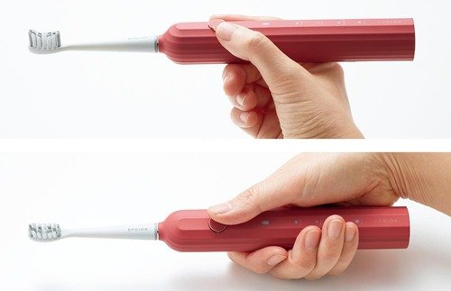 【電動歯ブラシの持ち方】ペン持ちのほうが効果的に磨ける 安い電動歯ブラシおすすめ イメージ