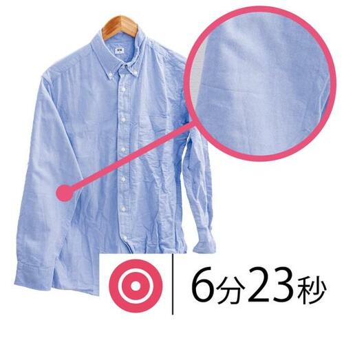 ポイント1:強力なスチームでサッとシワが伸びる!