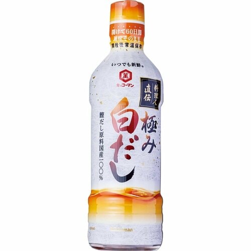 白だしおすすめ キッコーマン いつでも新鮮 料理人直伝 極み白だし イメージ