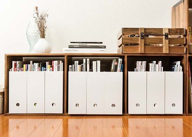 無印ポリプロピレン　書類収納セット 無印ポリプロピレン書類収納セット