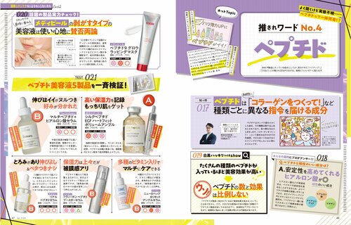雑誌『LDK the Beauty』がペプチド美容液をテスト ペプチド美容液おすすめ イメージ