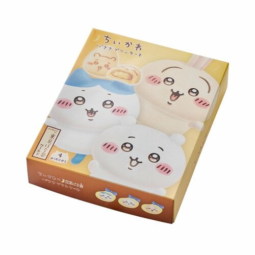 羽田空港で買えるお土産おすすめ グレープストーン ちいかわバナナプリンケーキ イメージ1