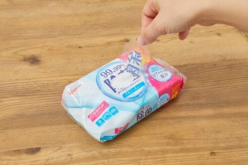 取り出しやすさ ウェットティッシュおすすめ イメージ