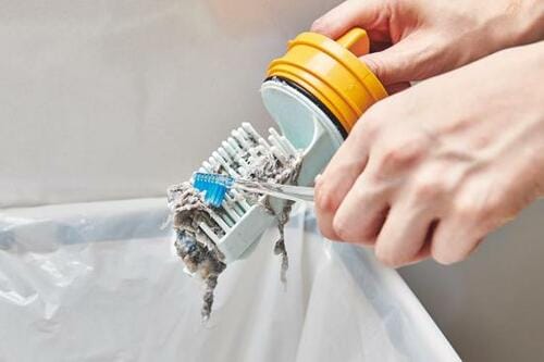 ドラム式：上下2箇所のフィルターをお手入れ イメージ