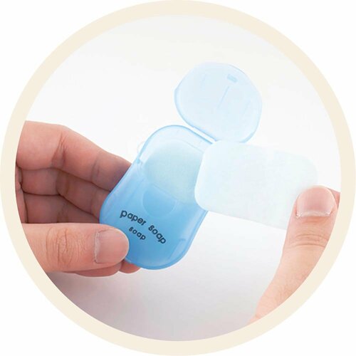 ダイソー「紙せっけん ソープの香り」 イメージ2