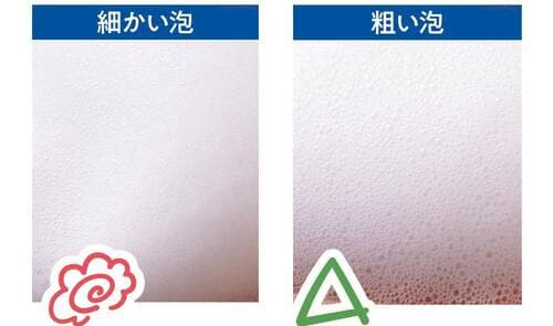 選び方3:使用感 泡洗顔料おすすめ イメージ