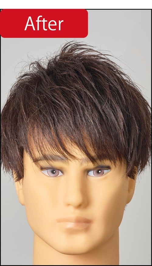 【スタイリングしやすさ】ナチュラルなスタイリングが完成 メンズヘアワックスおすすめ イメージ2