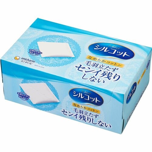 コットンおすすめ ユニ・チャーム シルコット なめらかコットン イメージ1